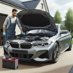 تبديل بطارية سيارة BMW