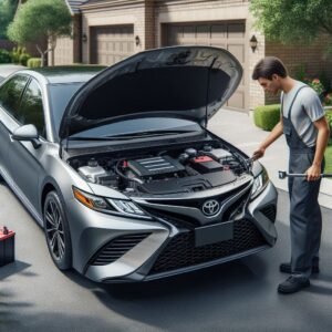 تركيب بطارية السيارة