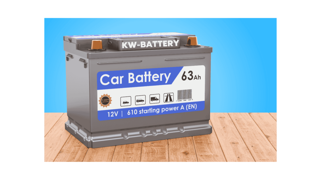 A high-quality, detailed image of a Mercedes-Benz car battery in a well-lit, technical setting. The battery is the focal point, placed on a neutral background. The image showcases the battery's construction, terminals, and branding, capturing its durability and reliability. The lighting is soft and even, accentuating the battery's metallic finish and sleek design. The camera angle is slightly elevated, providing a clear, unobstructed view of the battery. The overall mood is professional and informative, reflecting the technical nature of the subject matter. kw-battery تبديل بطارية السيارة الخدمة المتنقلة المميزة