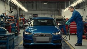 خدمة متنقلة في الكويت تبديل بطارية اودي