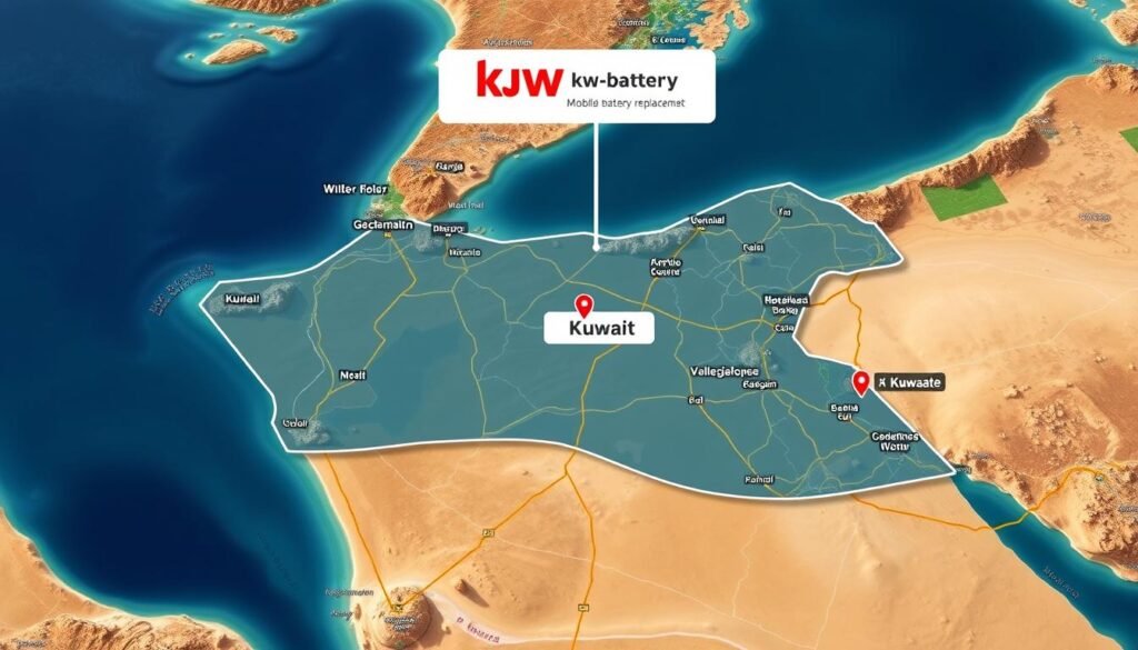 خريطة الكويت خريطة الكويت