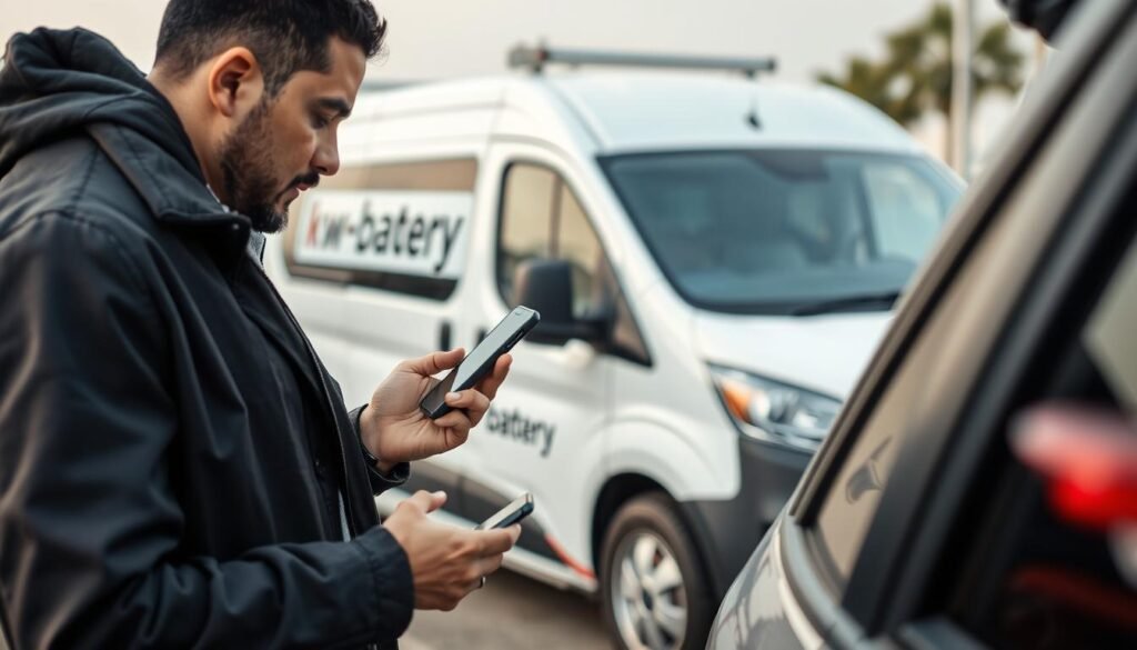 طلب خدمة تبديل البطارية طلب خدمة تبديل البطارية